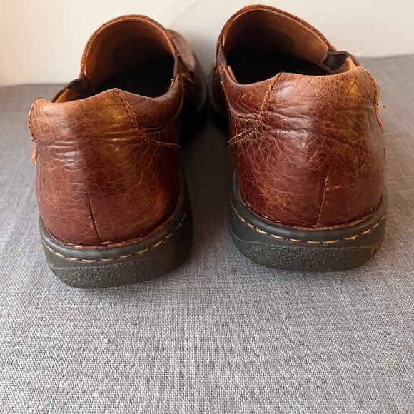 Born Blast III Loafers Mens 11.5M Brown Leather Slip on Shoes Distressed Comfort main image 5